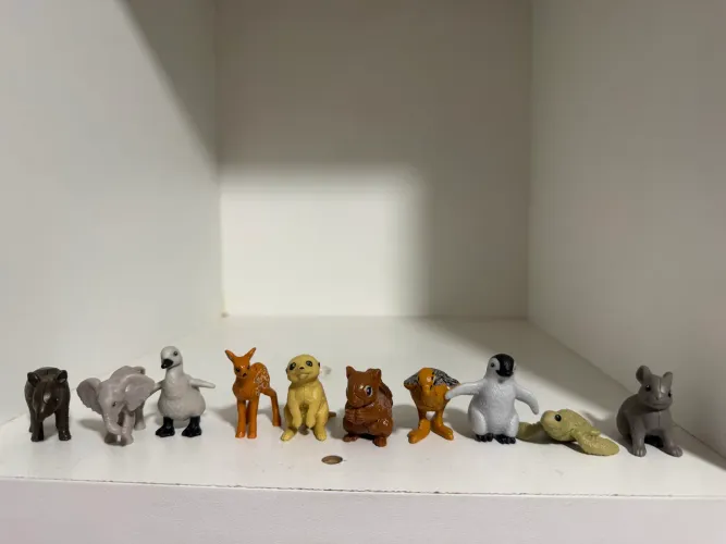 Lote coleção Natoons filhotes Kinder Ovo
