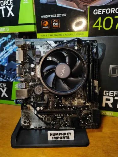 KIT UPGRADE PROCESSADOR RYZEN 5 PLACA MÃE B450 MEMORIA RAM 16GB - GARANTIA 3 MESES