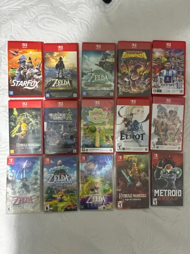 Jogos Nintendo Switch 1 e 2