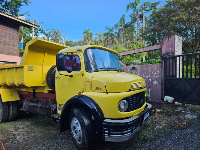 Caminhão mb 1113, truck caçamba