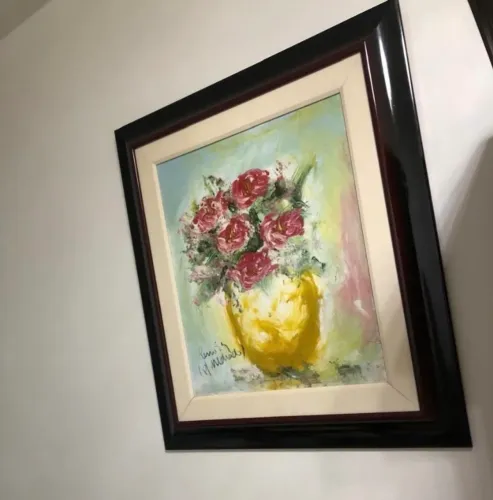Quadro de Renoir pintado por José Medrado