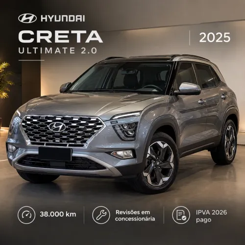 Hyundai Creta Ultimate 2.0 16V Flex AUT 2025