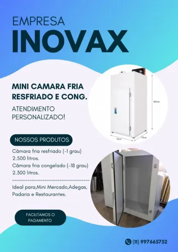 Mini câmara fria,para Mini mercado,Adegas,e Padaria e Restaurantes.