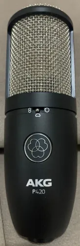 Microfone Condensador AKG P420 Multipadrão - Novo + Nota Fiscal
