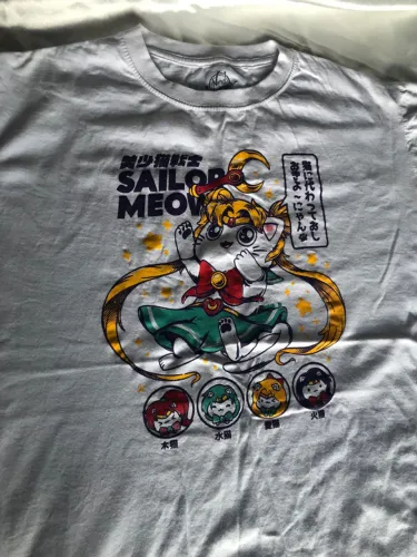 Camisa sailor moon anime