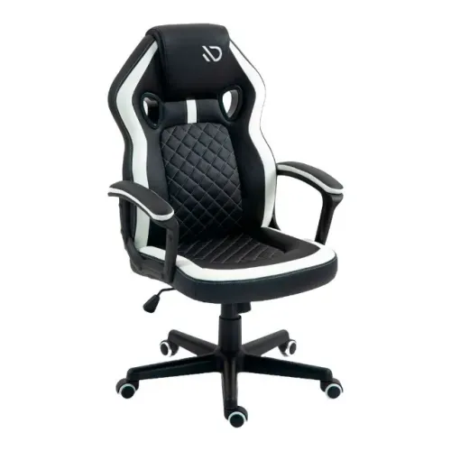 Cadeira Gamer Duex Vortex DX9026BKW, Preto e Branco