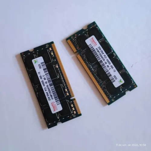 Memória DDR2 2GB para Notebook