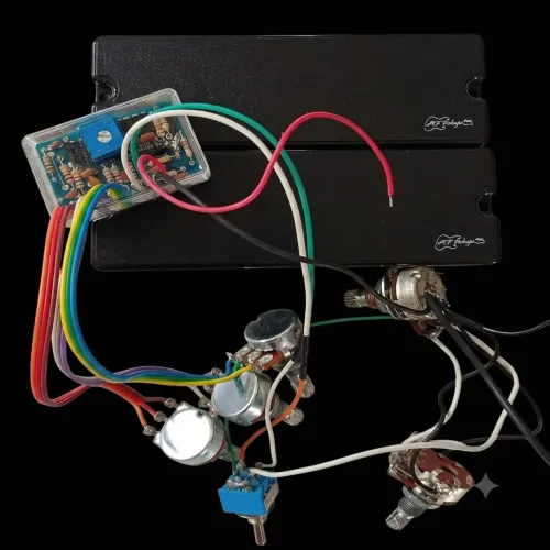 Contra baixo 6 cordas - Captador & Circuito AF Pickups