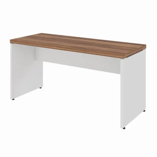 Mesa De Escritório Executiva Design Moderno Estrutura Reforçada Nogal Sevilha 34306