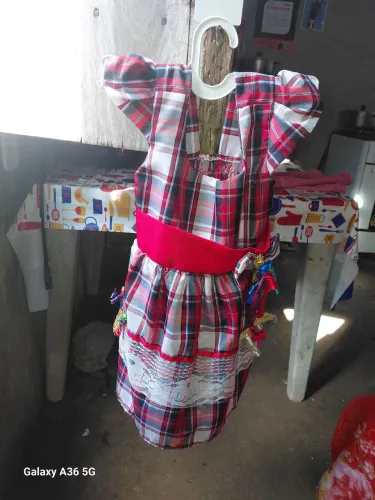 Vestido menina junino