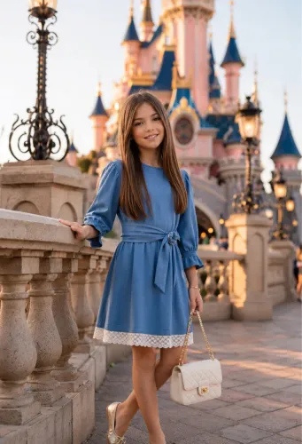 Vestido infantil jeans Zara TAM 10