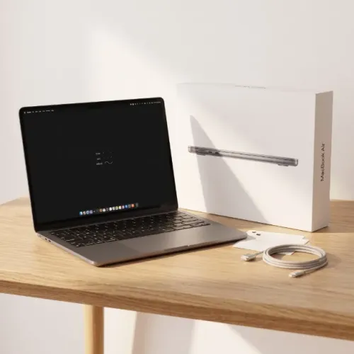 MacBook Air 15" M3 (16GB RAM / 512GB) | Cinza-Espacial | Estado de Novo + NF