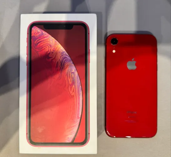 Iphone XR RED 128GB 97% Saude