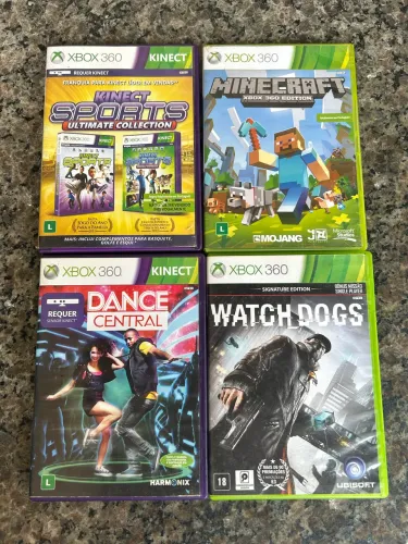 Jogos Xbox 360-leia a descrição