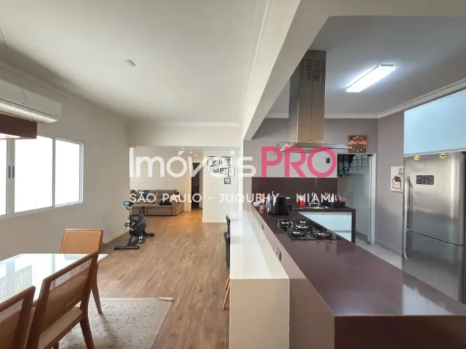 Apto de 102m2 com 2 dorm,sendo 1 suite e 1 vaga no Paraiso prox do metro