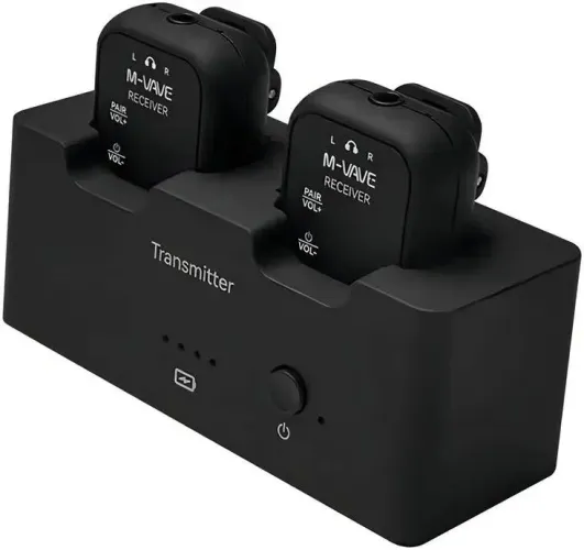 RETORNO DE PALCO M-WAVE + FONE DE OUVIDO PARA MÚSICOS