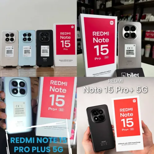 REDMI NOT 15 PRO 4G / 5G / NOT 15 PRO PLUS NOVOS 