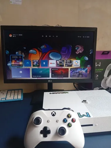 xbox one s com garantia+monitor