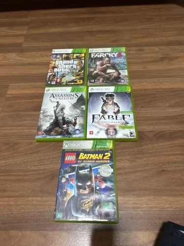 Lote de jogos xbox360