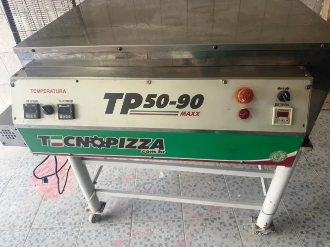 Forno Tecnopizza elétrico esteira 50-90 Max
