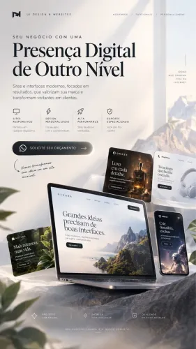 Criação de Sites e Landing | Design Profissional