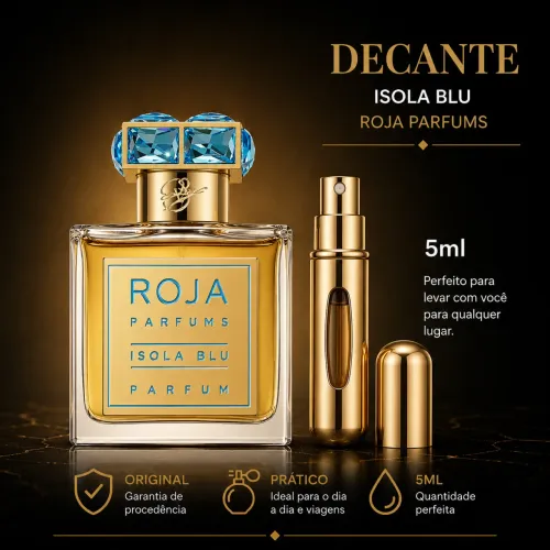 DECANTE 5 ML PERFUME ORIGINAL ROJA ISOLA BLU