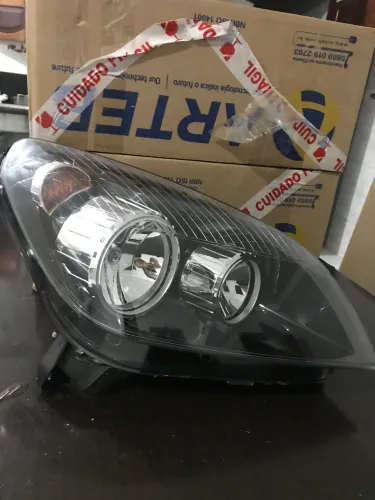  Par Farol Dianteiro Vectra Máscara Negra