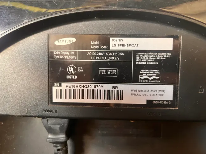 Vendes esse monitor