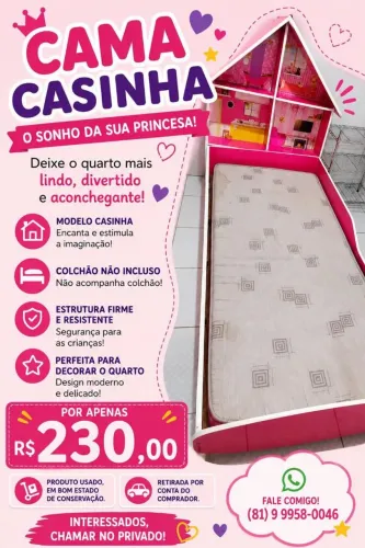 CAMA INFANTIL PRINCESA