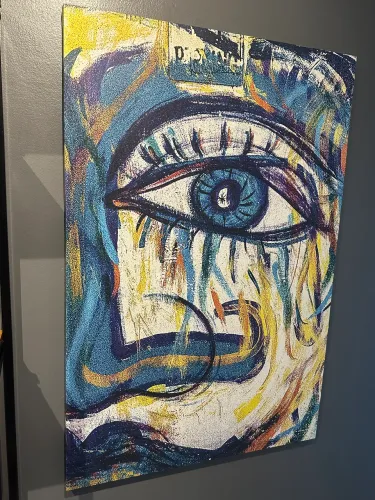 Quadro Decorativo Abstrato - Arte Moderna e Impactante