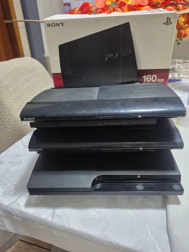 3 ps3 com defeito