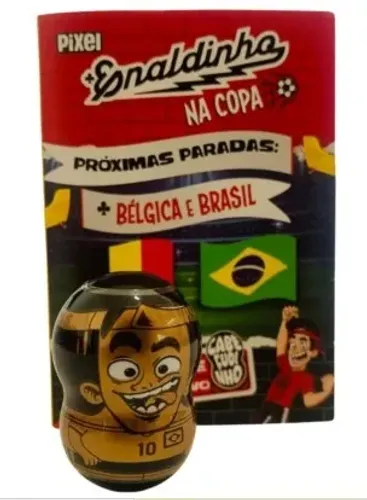 Cabeçudinho BRONZE Lendário Enaldinho Na Copa Do Mundo