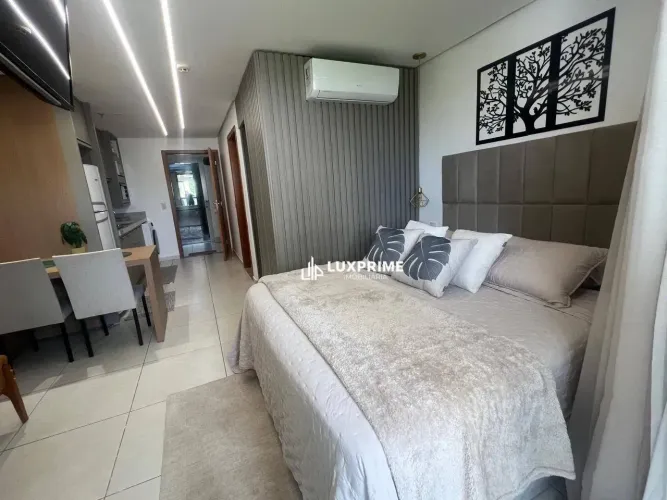 Flat com 1 dormitório para alugar, 29 m² por R$ 3.480,00/mês - Plano Diretor Sul - Palmas/