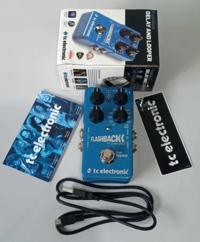 PEDAL TC ELECTRONIC FLASHBACK DELAY EXCELENTE ESTADO COM CAIXA ACEITO TROCAS INTERESSANTES