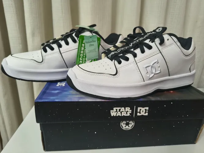 Tênis DC shoes star wars 43 stormptrooper novo