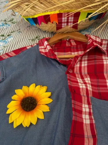 Camisa e chapéu de São João 