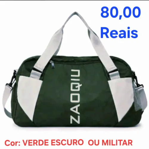 Bolsa transversal, viagem, academia, ginástica, passeio, matenidade multinacional 