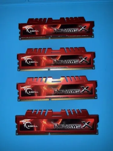Kit de memória G.SKILL   DDR3-1866  16GB (4x4GB) para desktop