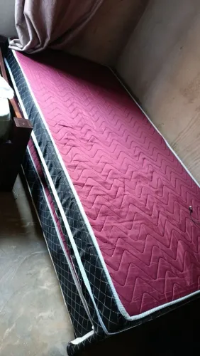 Cama box solteiro conjugada 