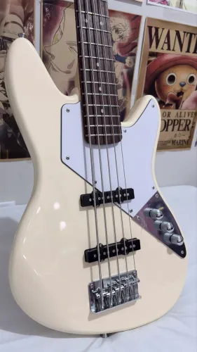 Baixo 5 Cordas Tonante Jazzmine - Escala Rosewood (Regulado/Blindado)