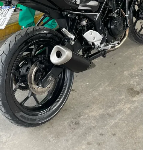 Vendo escapamento original MT03