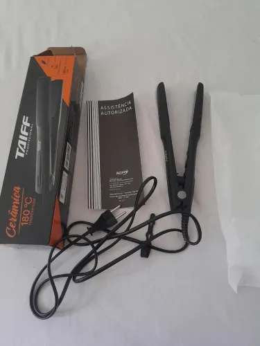 Prancha para cabelo nova!