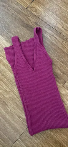 Vestido tricô MIDI TAMANHO ÚNICO 