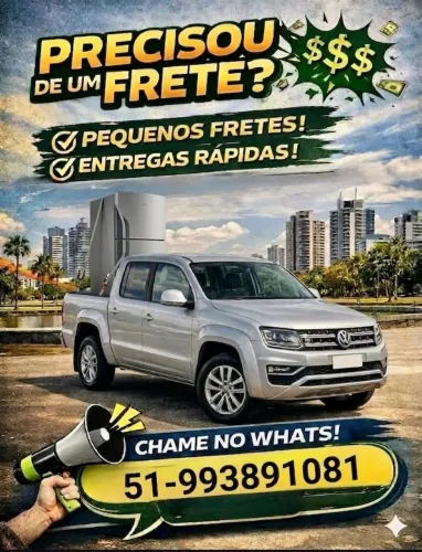FRETES e ENTREGAS RAPIDAS
