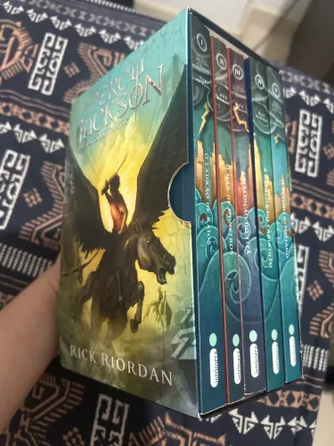 Box Percy Jackson 5 livros 