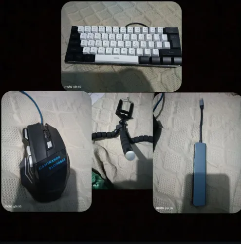 Vendo , teclado,mouse,tripe,fonte.