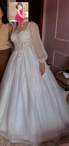 Vestido de noiva - usado 1 vez