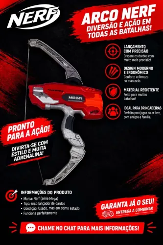 Nerf N-Strike Elite Mega Thunderbow. (Arco)