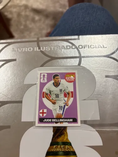 Figurinha jude bellingham legend bordô