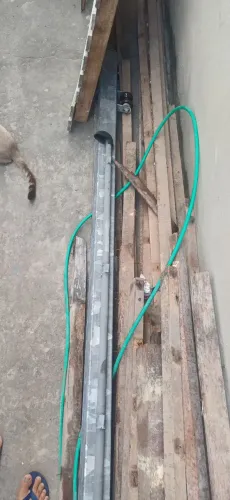Poste galvanizado 8x8 5 metros